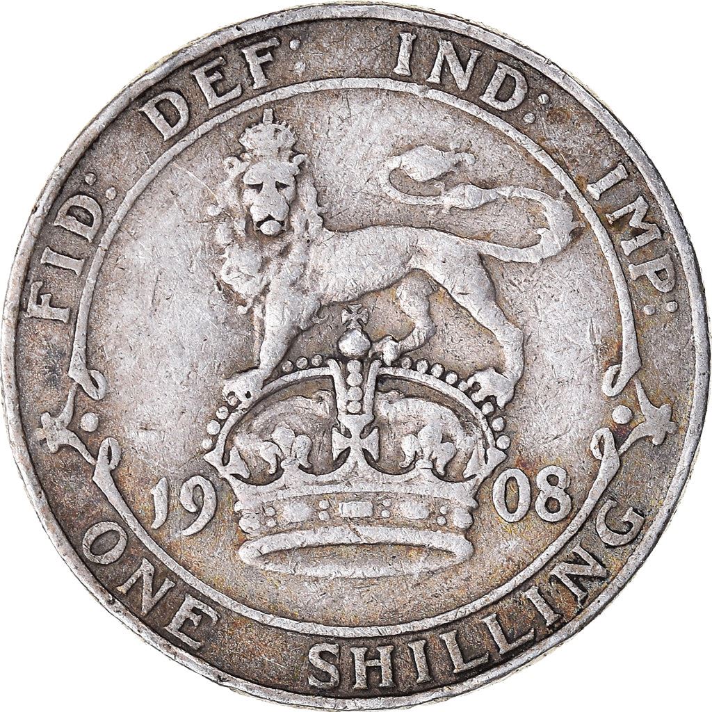 United Kingdom | British 1 Shilling Coin | King Edward VII | Silver | KM800 | 1902 - 1910