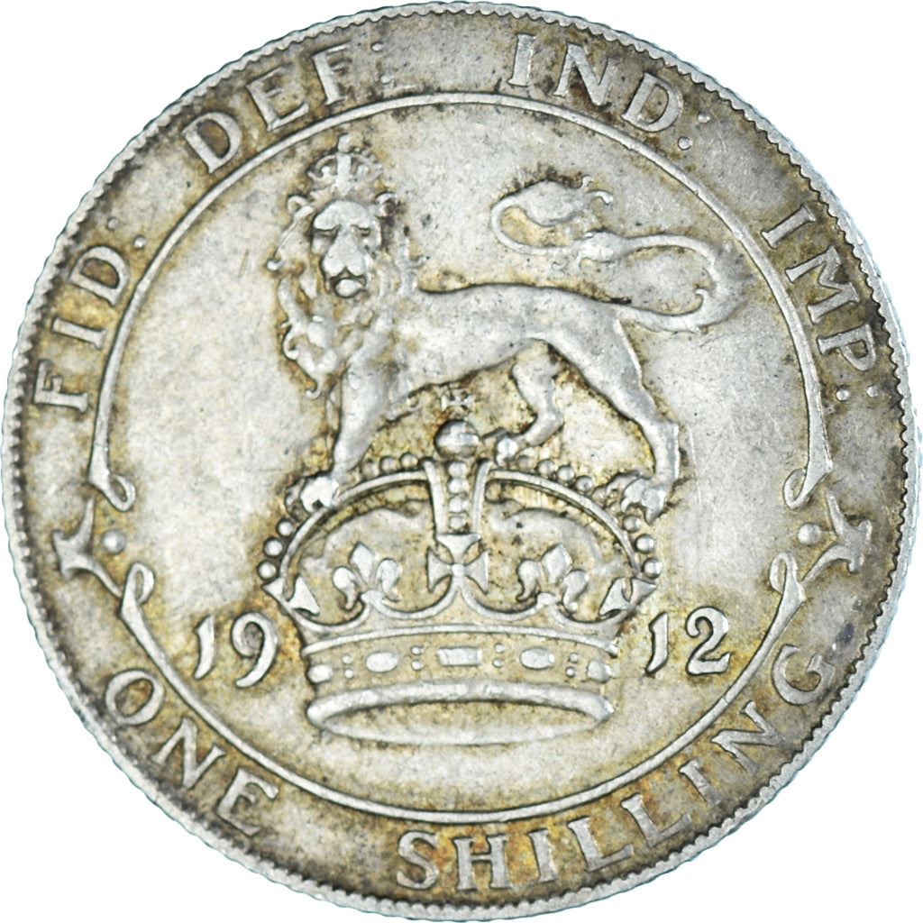 United Kingdom | British 1 Shilling Coin | Silver | King George V | KM816 | 1911 - 1919