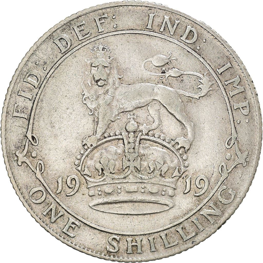 United Kingdom | British 1 Shilling Coin | Silver | King George V | KM816 | 1911 - 1919