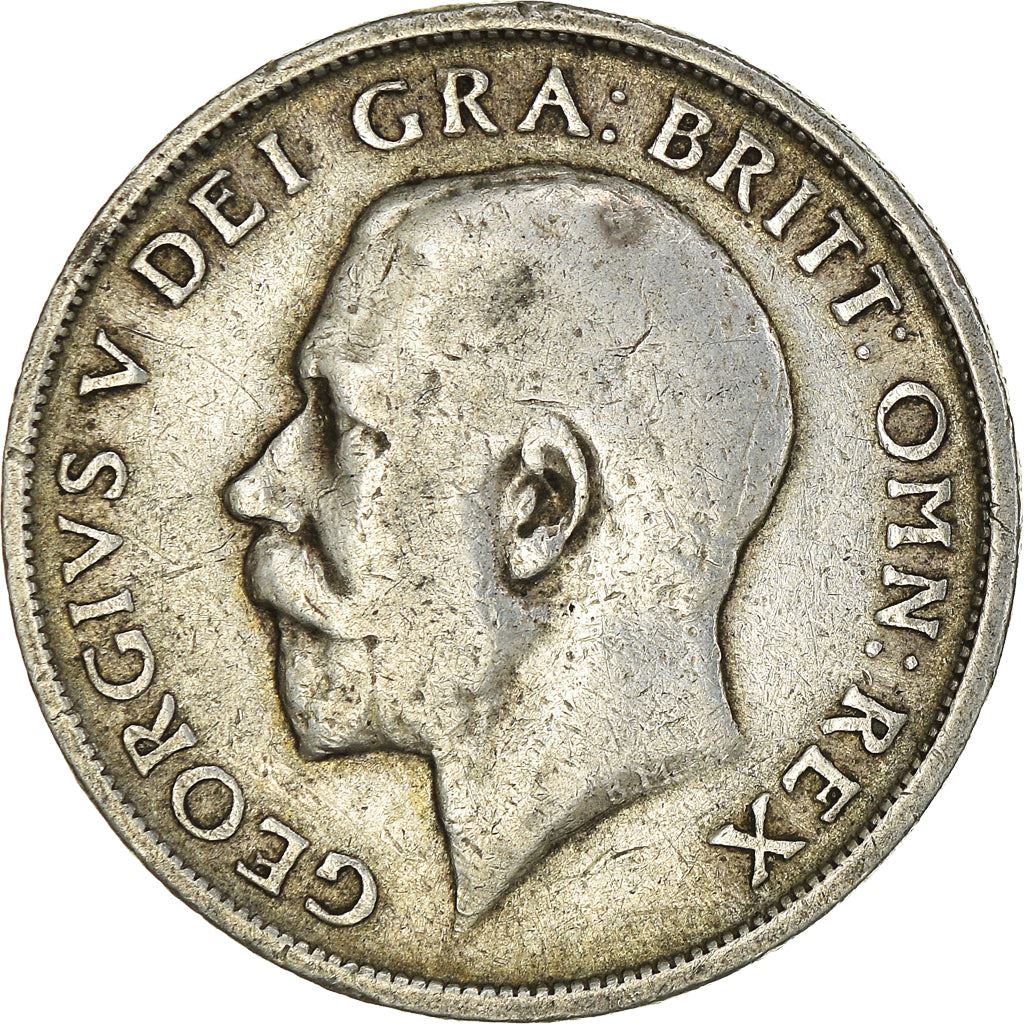 United Kingdom | British 1 Shilling Coin | Silver | King George V | KM816 | 1911 - 1919