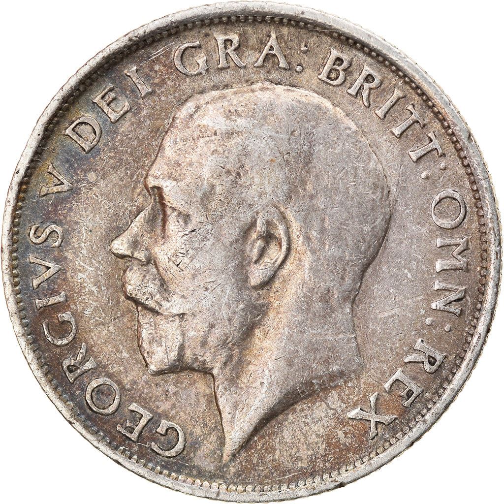 United Kingdom | British 1 Shilling Coin | Silver | King George V | KM816 | 1911 - 1919