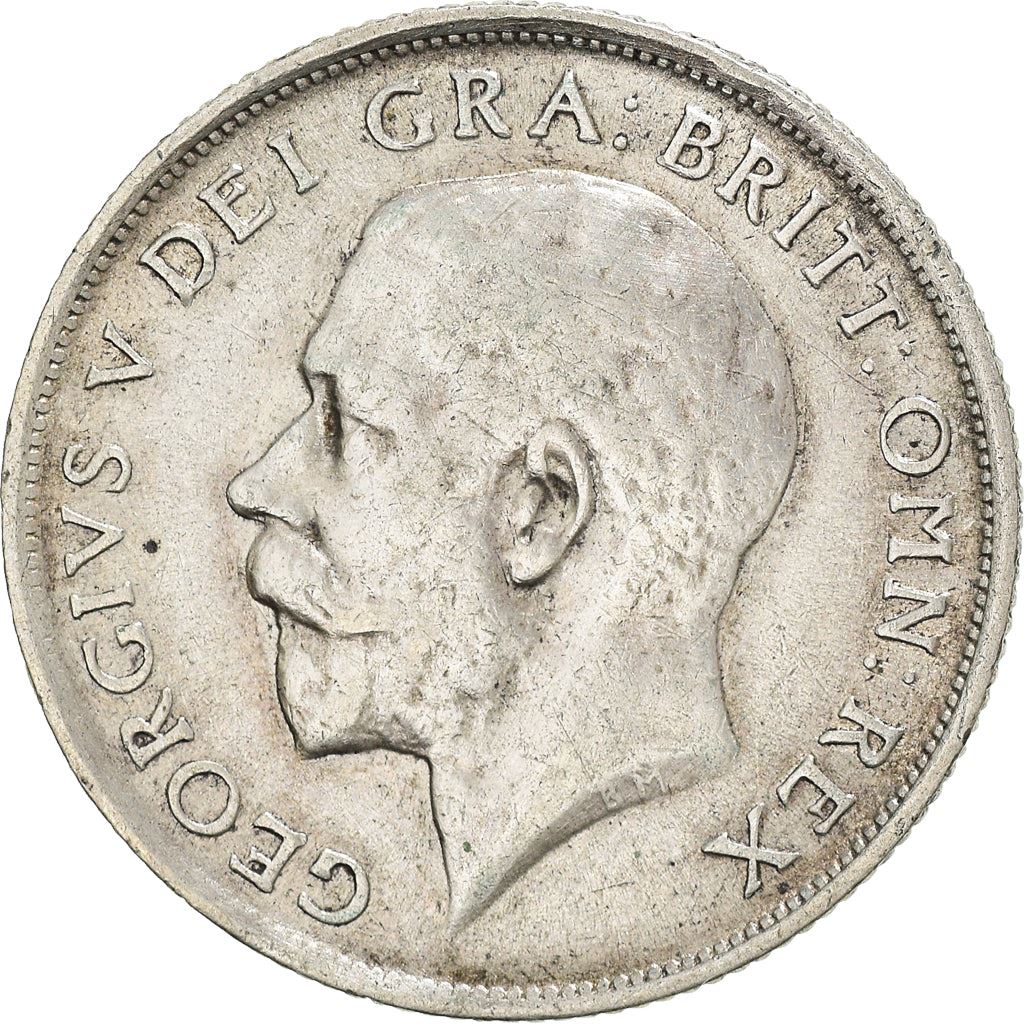 United Kingdom | British 1 Shilling Coin | Silver | King George V | KM816 | 1911 - 1919