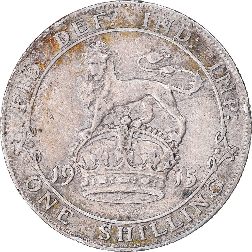 United Kingdom | British 1 Shilling Coin | Silver | King George V | KM816 | 1911 - 1919