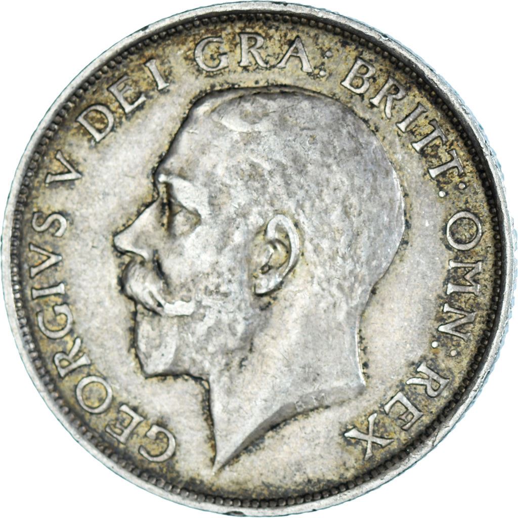 United Kingdom | British 1 Shilling Coin | Silver | King George V | KM816 | 1911 - 1919