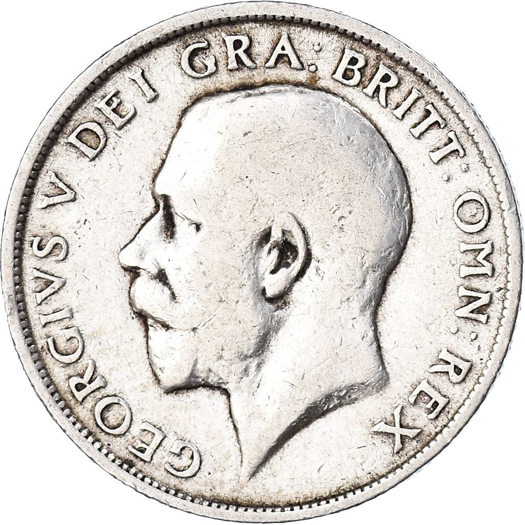 United Kingdom | British 1 Shilling Coin | Silver | King George V | KM816 | 1911 - 1919