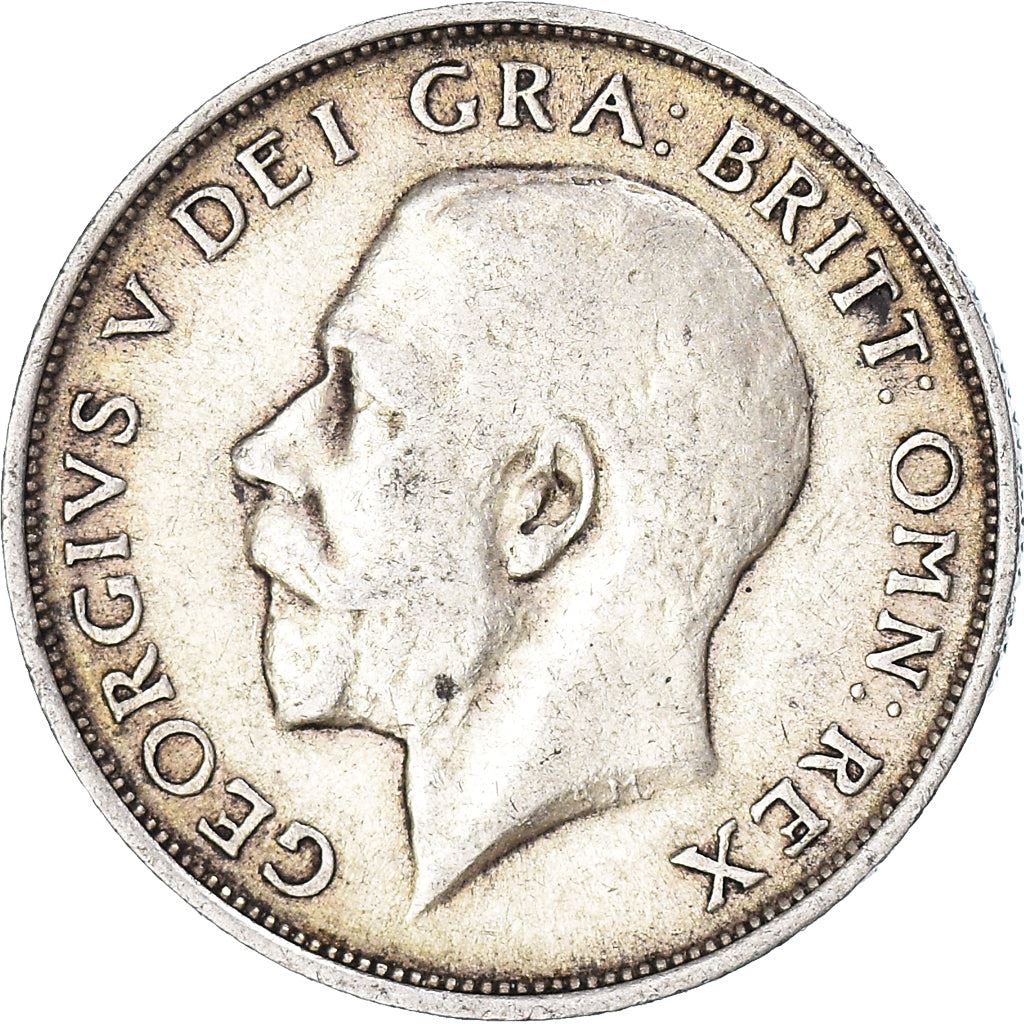 United Kingdom | British 1 Shilling Coin | Silver | King George V | KM816 | 1911 - 1919