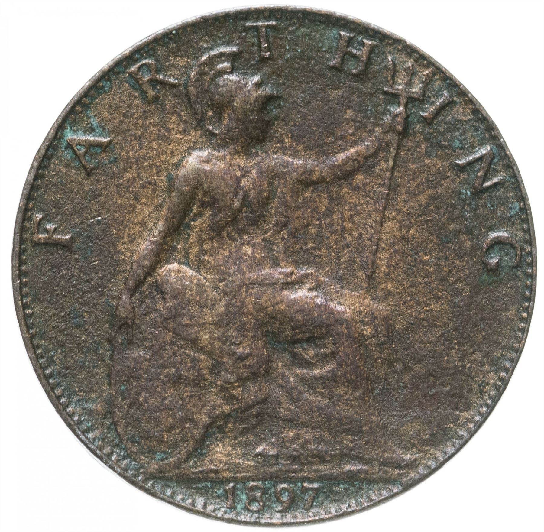 United Kingdom Coin 1 Farthing | Victoria 4th portrait | 1895 - 1901