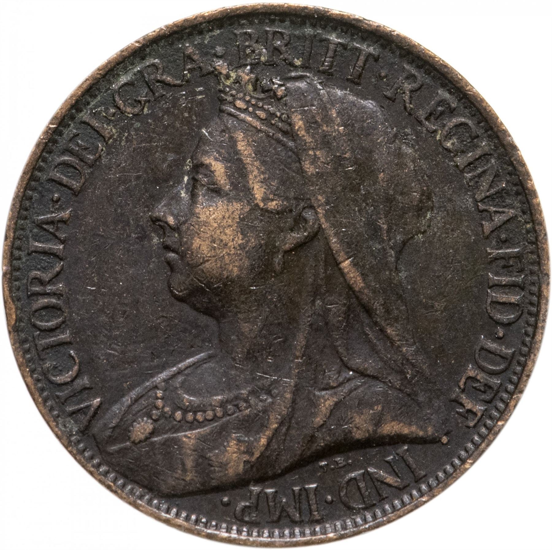 United Kingdom Coin 1 Farthing | Victoria 4th portrait | 1895 - 1901