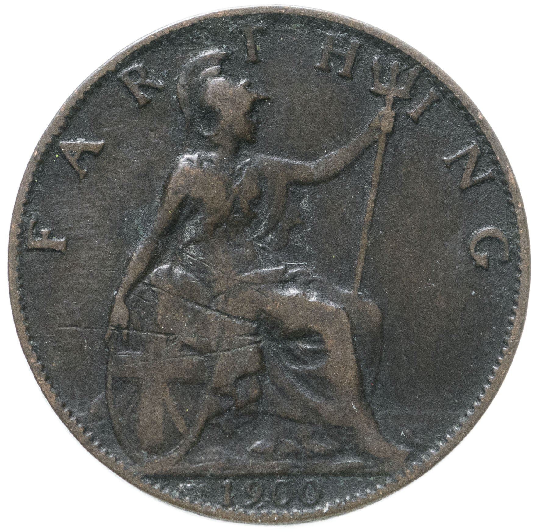 United Kingdom Coin 1 Farthing | Victoria 4th portrait | 1895 - 1901