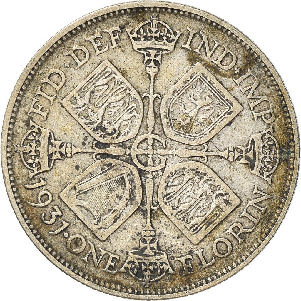 United Kingdom Coin 1 Florin | George V 3rd issue | 1927 - 1936