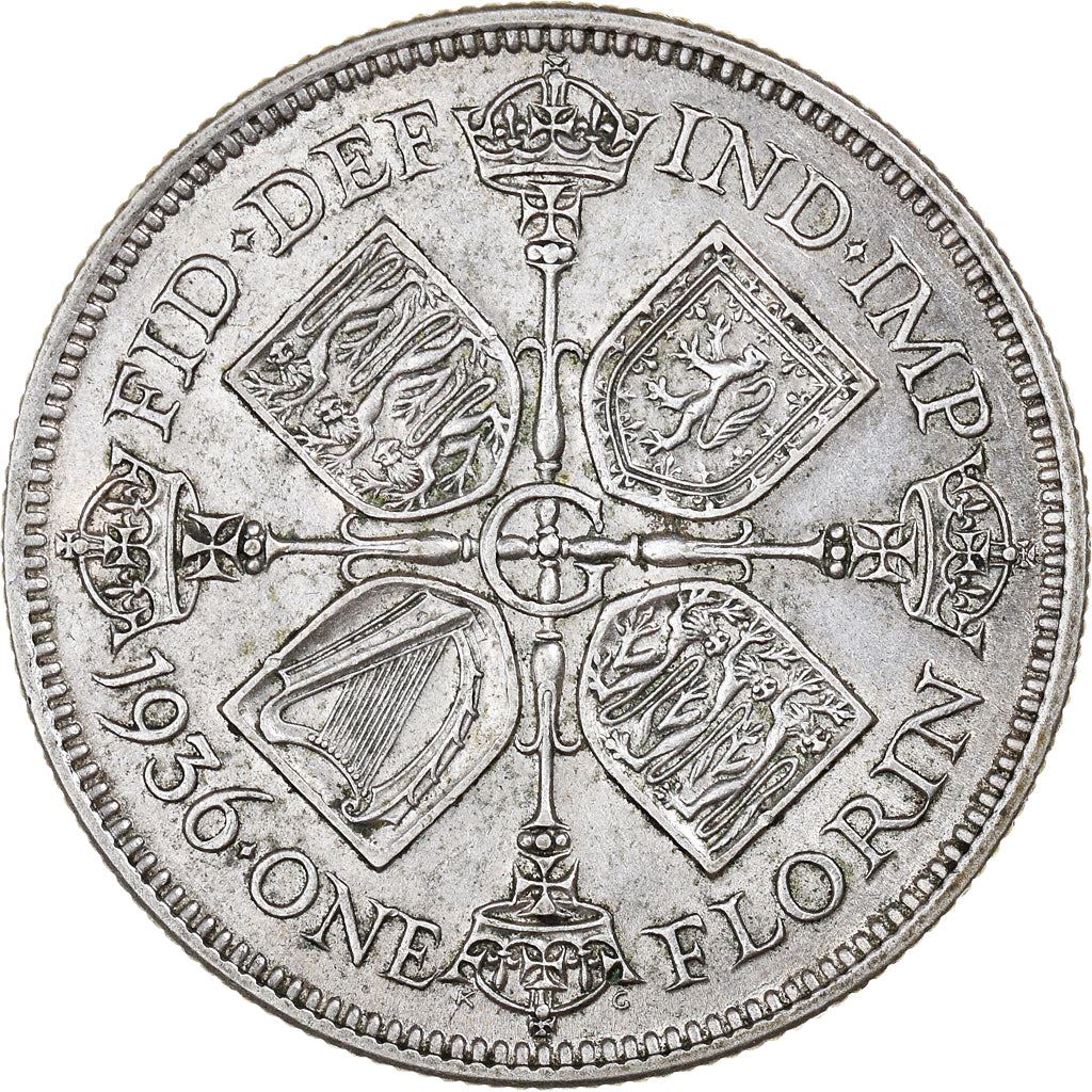 United Kingdom Coin 1 Florin | George V 3rd issue | 1927 - 1936