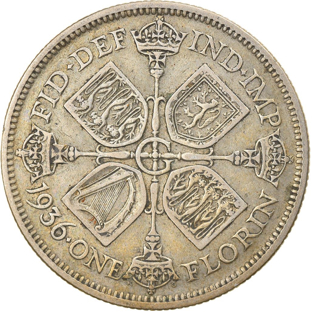 United Kingdom Coin 1 Florin | George V 3rd issue | 1927 - 1936