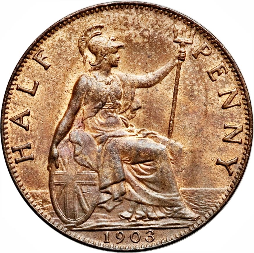 United Kingdom Coin ½ Penny | Edward VII | 1902 - 1910