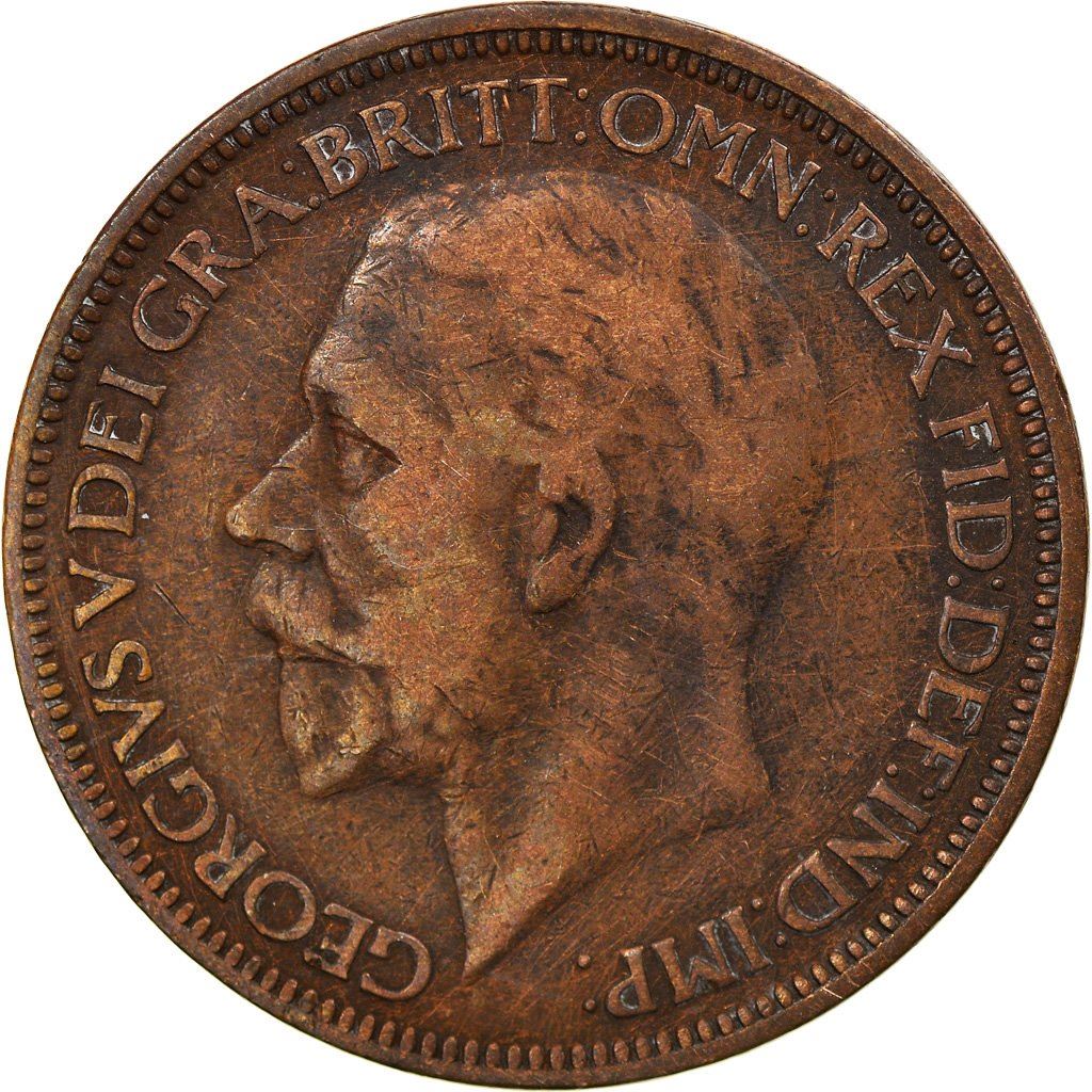 United Kingdom Coin ½ Penny | George V modified effigy | 1925 - 1927