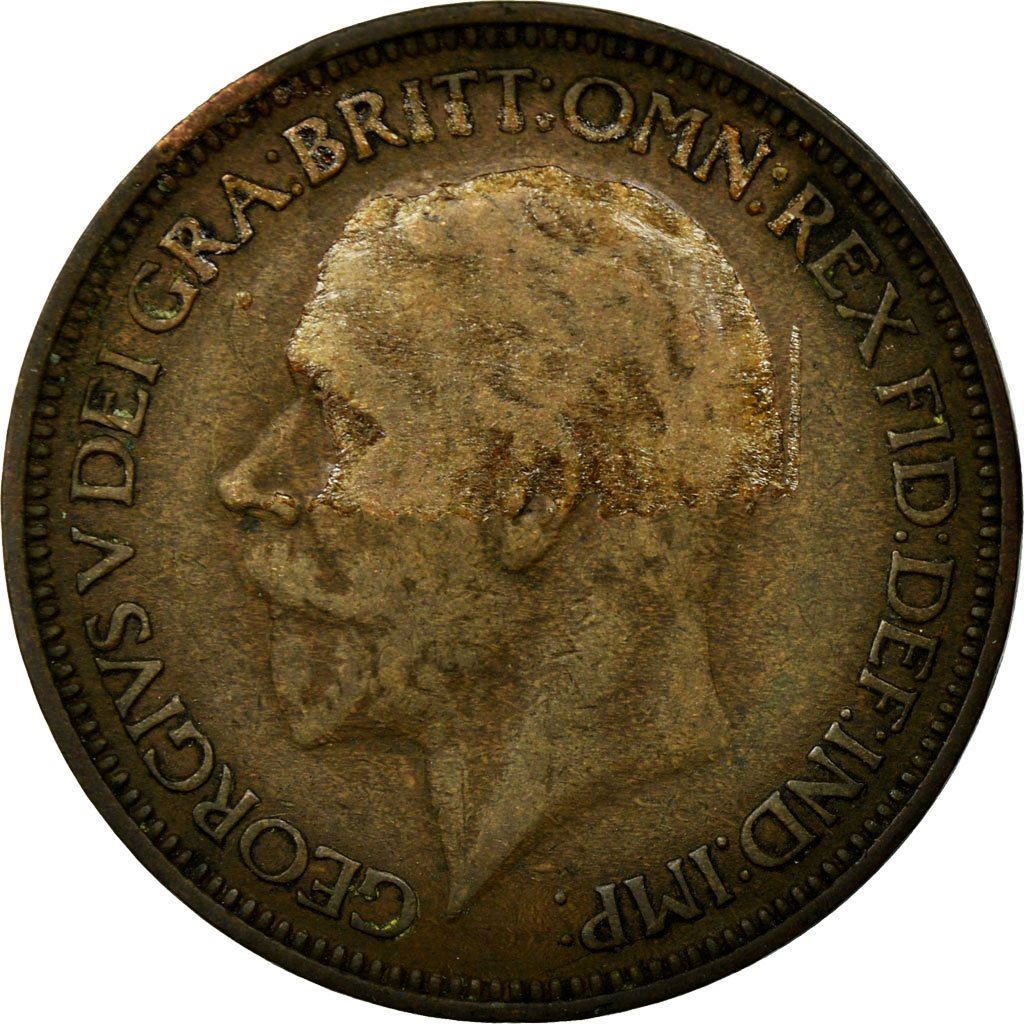 United Kingdom Coin ½ Penny | George V modified effigy | 1925 - 1927