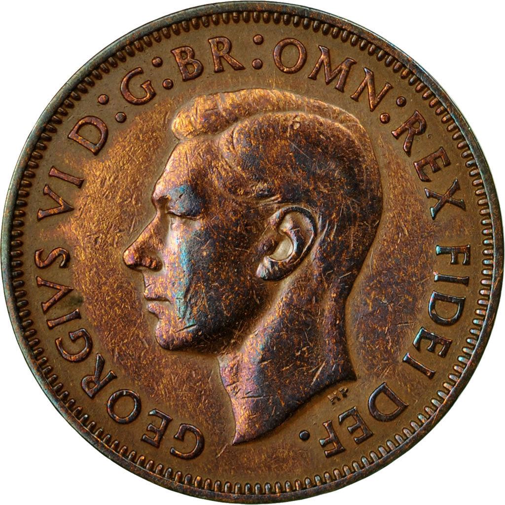 United Kingdom Coin ½ Penny | George VI without 'IND:IMP' | 1949 - 1952