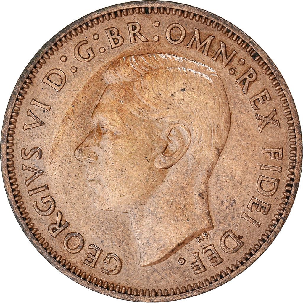 United Kingdom Coin ½ Penny | George VI without 'IND:IMP' | 1949 - 1952