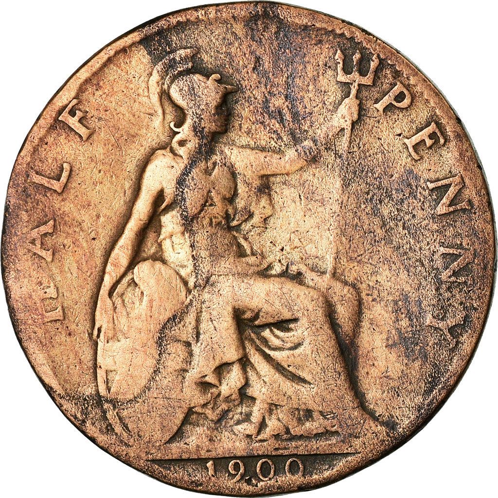 United Kingdom Coin ½ Penny | Victoria 3rd portrait | 1895 - 1901