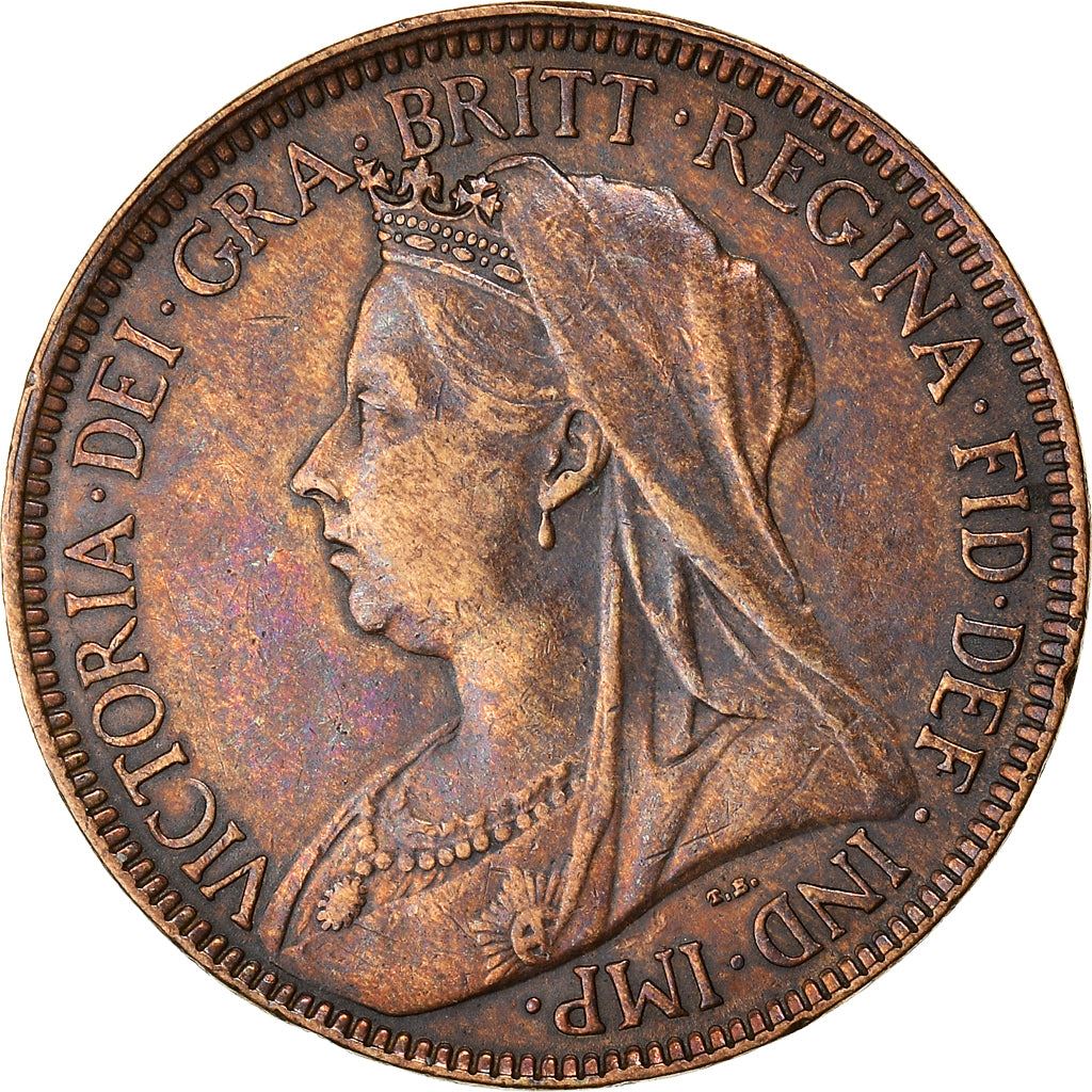 United Kingdom Coin ½ Penny | Victoria 3rd portrait | 1895 - 1901