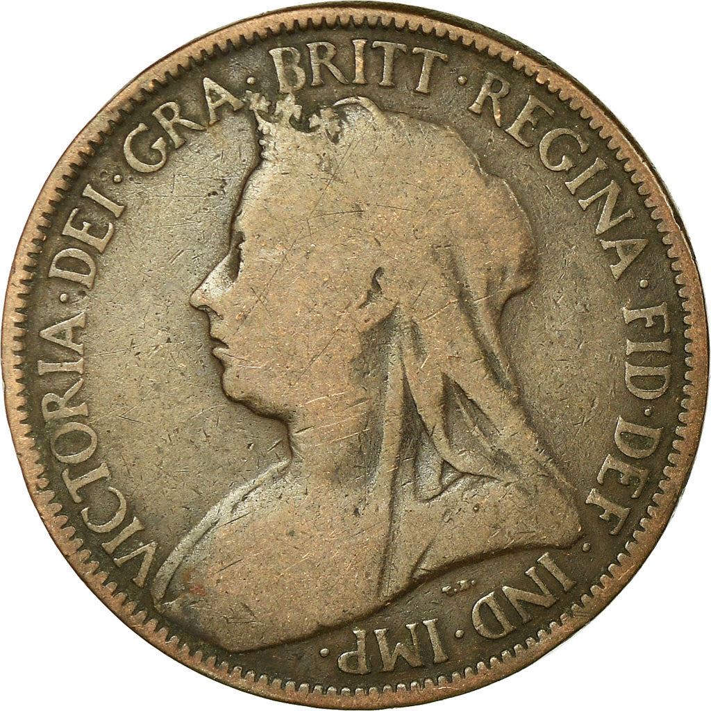 United Kingdom Coin ½ Penny | Victoria 3rd portrait | 1895 - 1901