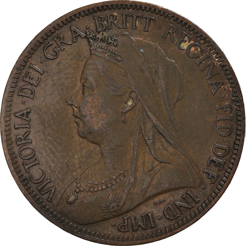 United Kingdom Coin ½ Penny | Victoria 3rd portrait | 1895 - 1901