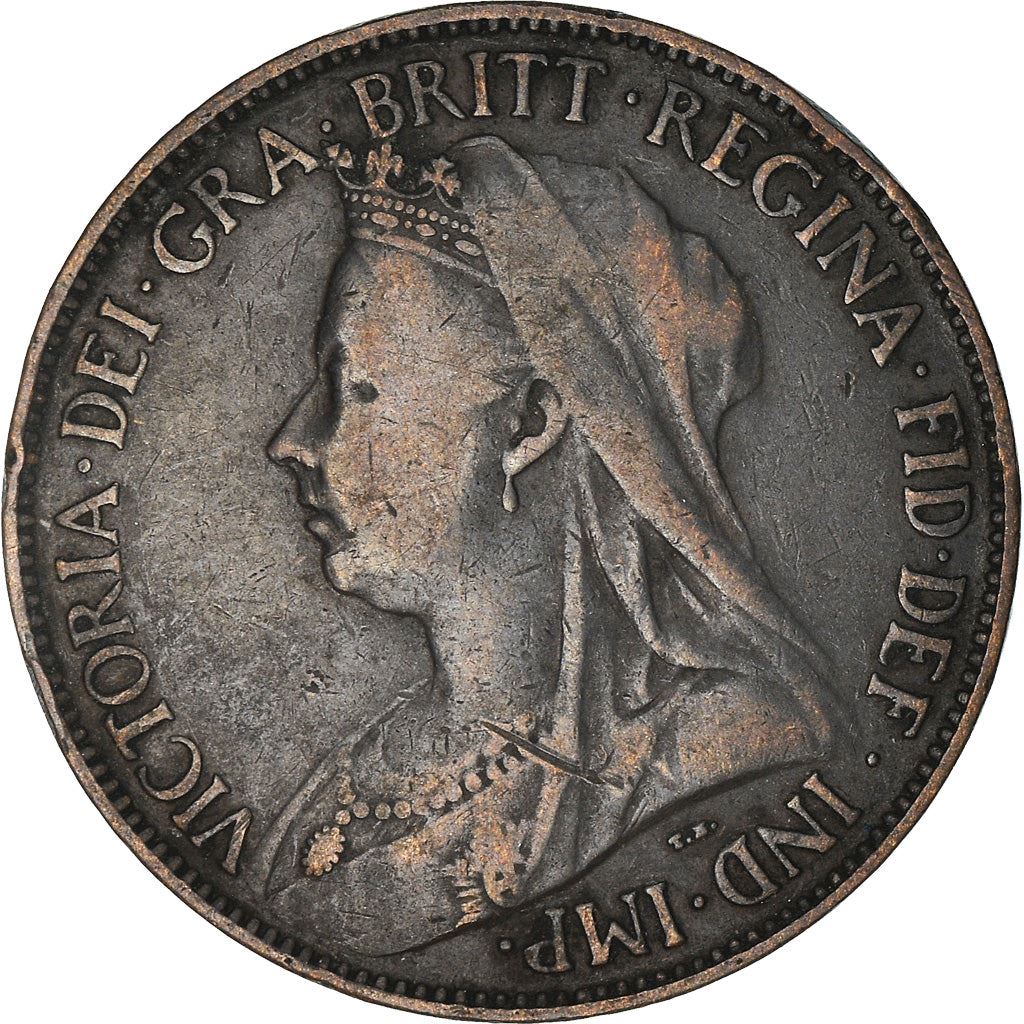 United Kingdom Coin ½ Penny | Victoria 3rd portrait | 1895 - 1901