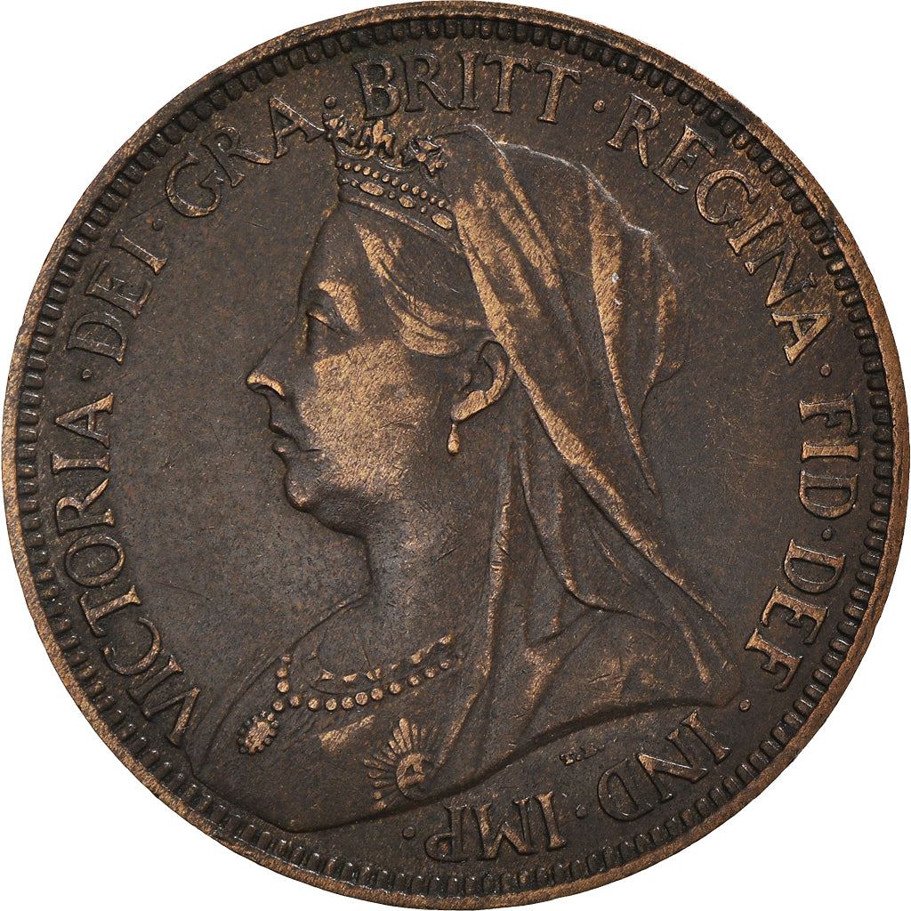 United Kingdom Coin ½ Penny | Victoria 3rd portrait | 1895 - 1901