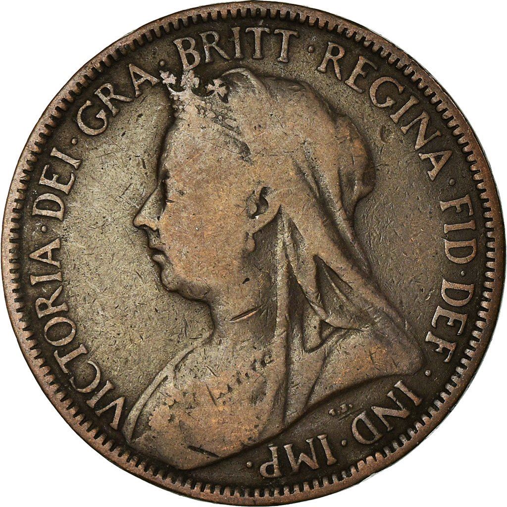 United Kingdom Coin ½ Penny | Victoria 3rd portrait | 1895 - 1901