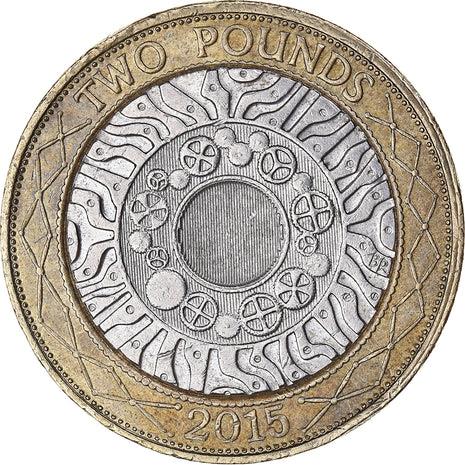 United Kingdom Coin 2 Pounds | Elizabeth II 4th portrait | Technology | 1998 - 2015