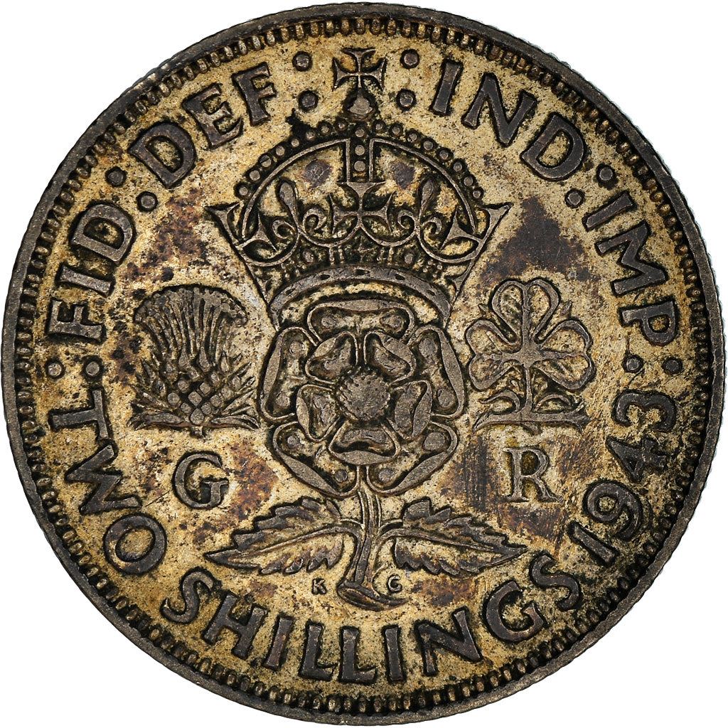 United Kingdom Coin 2 Shillings | George VI | 1937 - 1946