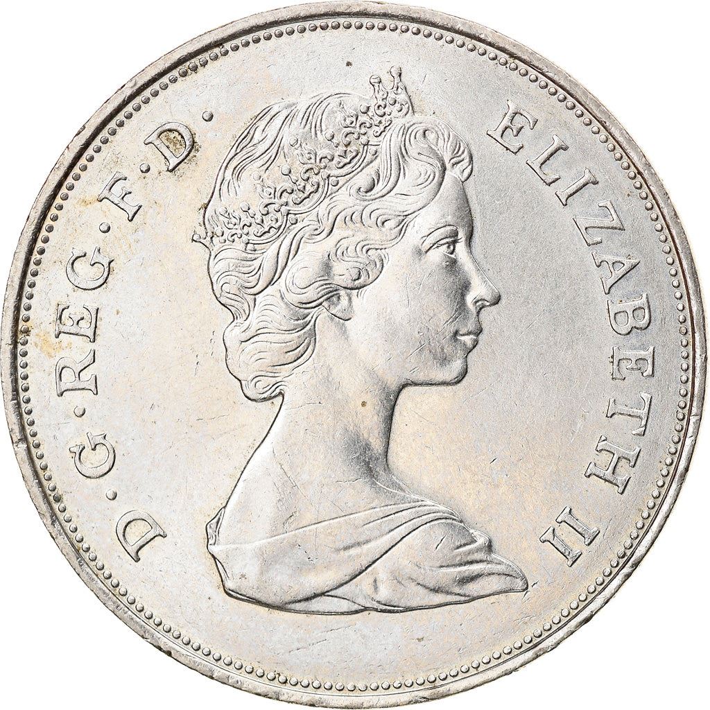 United Kingdom Coin 25 New Pence | Elizabeth II Queen Mother | 1980