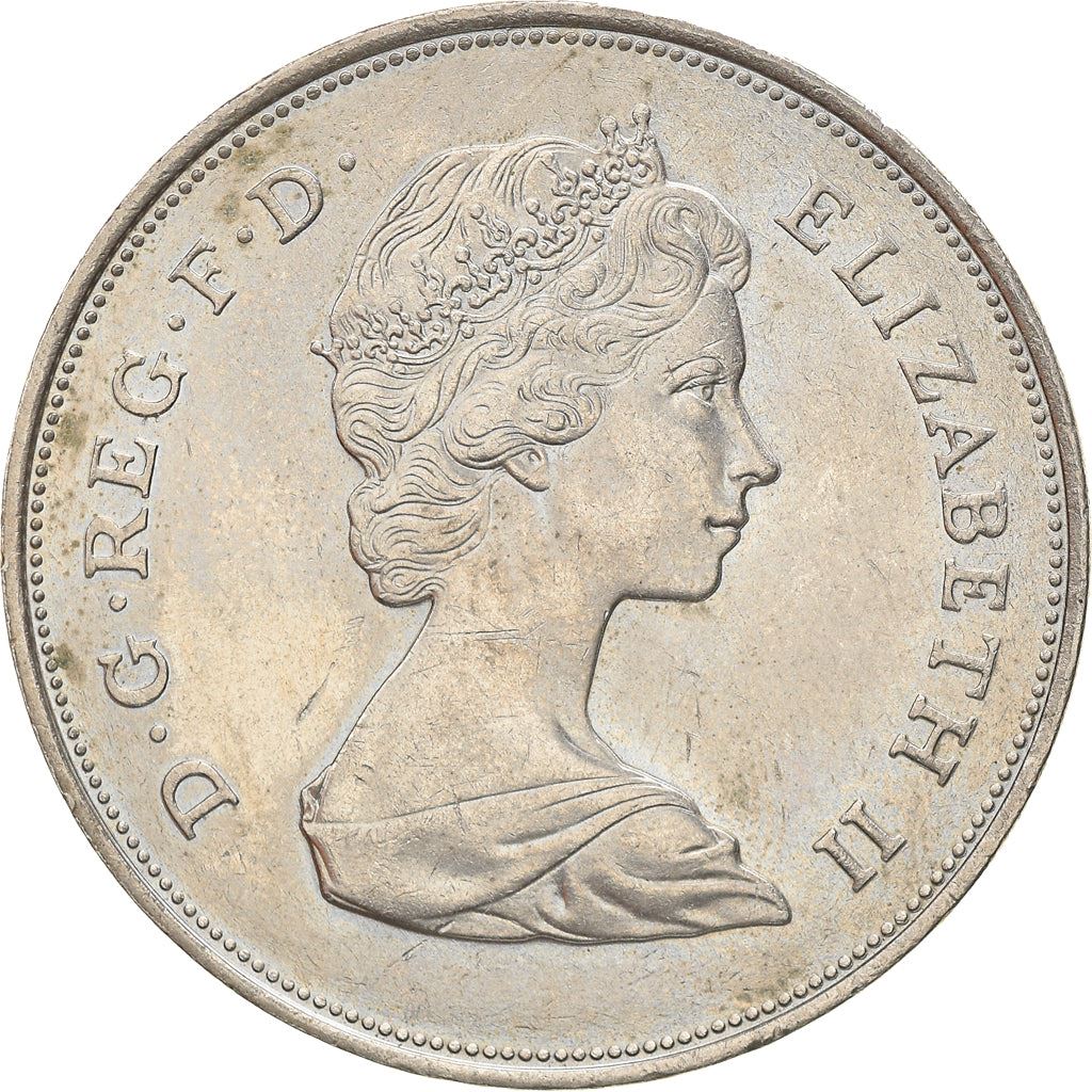 United Kingdom Coin 25 New Pence | Elizabeth II Royal Wedding | 1981