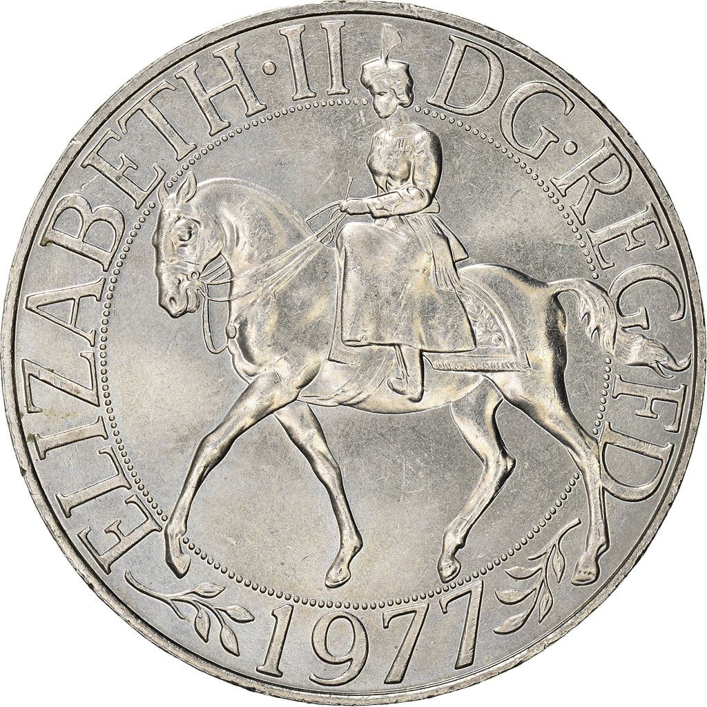 United Kingdom Coin 25 New Pence | Elizabeth II Silver Jubilee | 1977