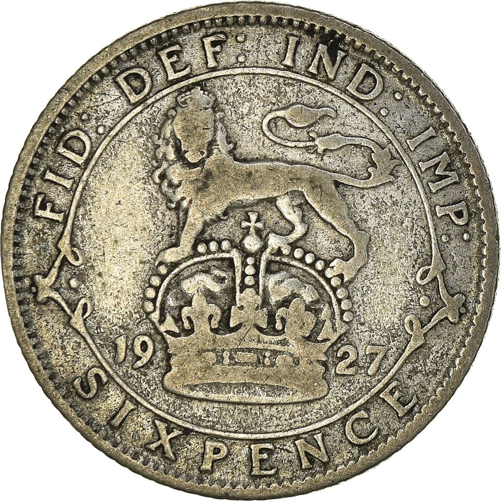 United Kingdom Coin 6 Pence | George V 3rd 1926 - 1927