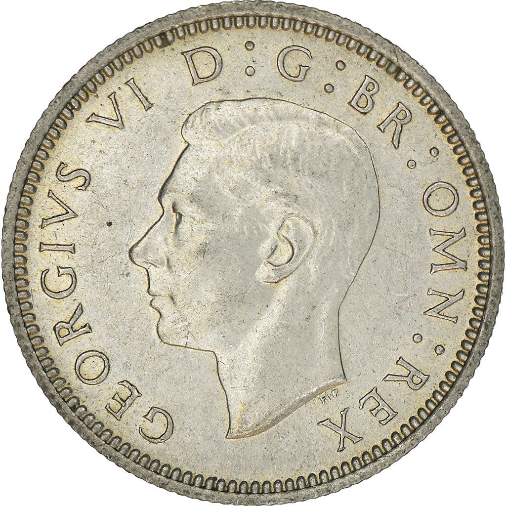 United Kingdom Coin 6 Pence | George VI 1st 1937 - 1946