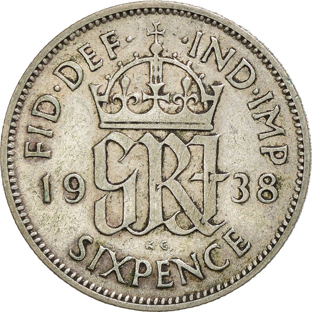 United Kingdom Coin 6 Pence | George VI 1st 1937 - 1946