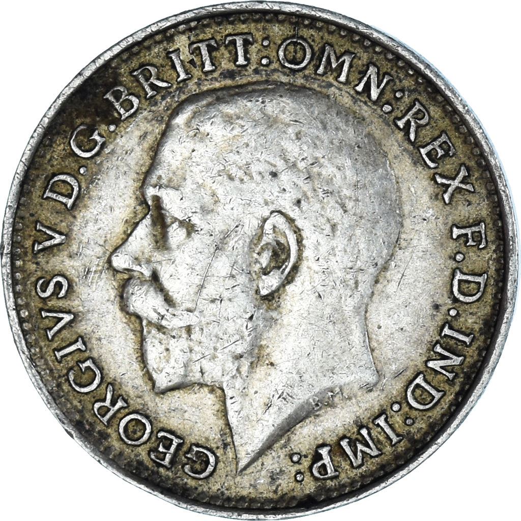 United Kingdom Coin British 3 Pence | George V | KM813 | 1911 - 1920