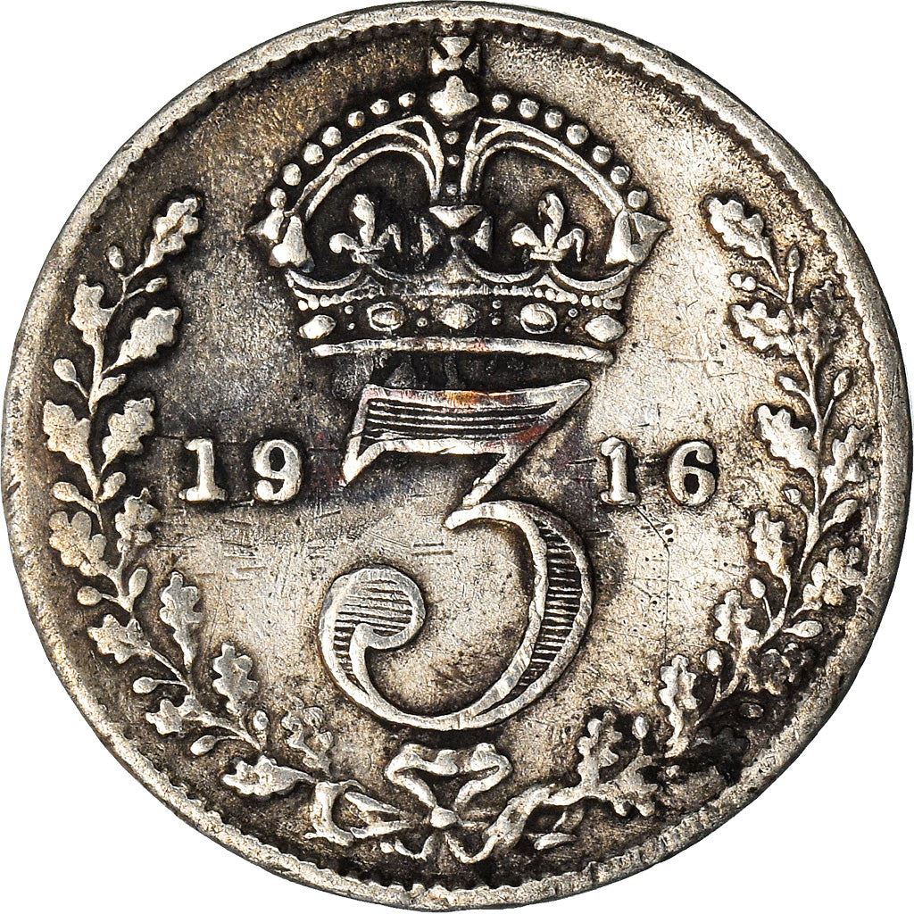 United Kingdom Coin British 3 Pence | George V | KM813 | 1911 - 1920