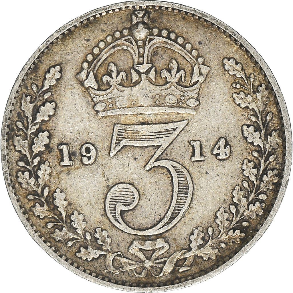 United Kingdom Coin British 3 Pence | George V | KM813 | 1911 - 1920