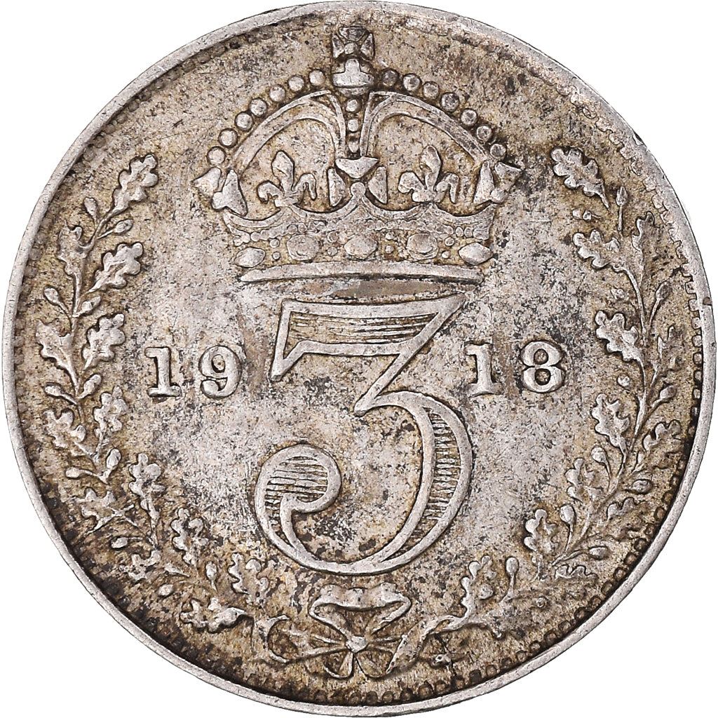 United Kingdom Coin British 3 Pence | George V | KM813 | 1911 - 1920