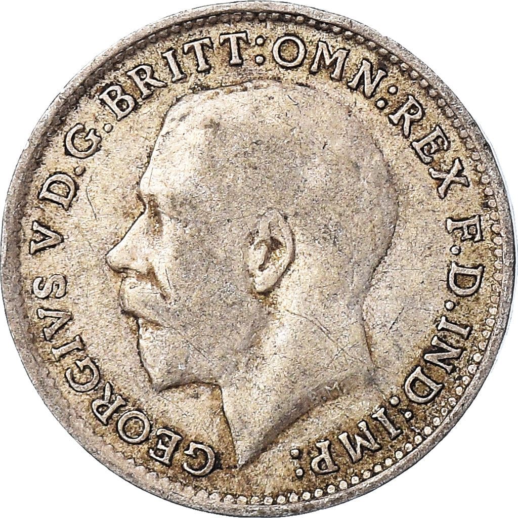 United Kingdom Coin British 3 Pence | George V | KM813 | 1911 - 1920