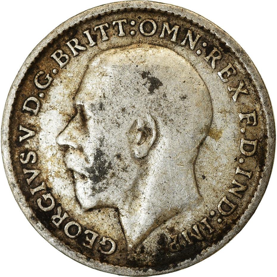 United Kingdom Coin British 3 Pence | George V | KM813 | 1911 - 1920