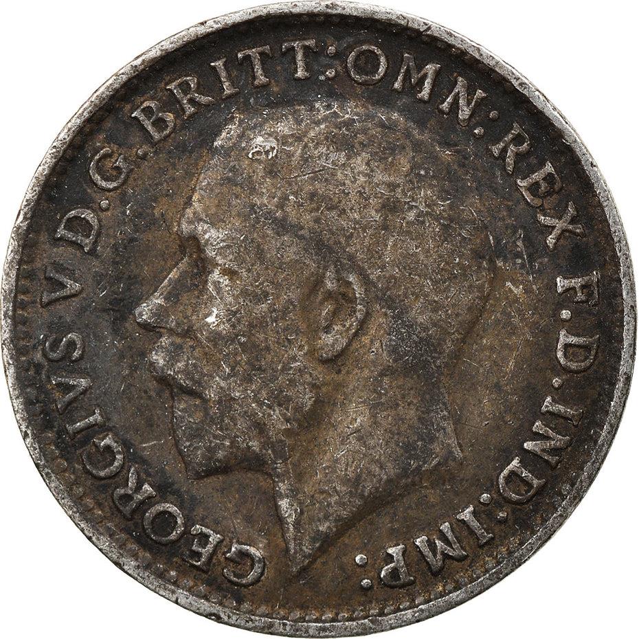 United Kingdom Coin British 3 Pence | George V | KM813 | 1911 - 1920