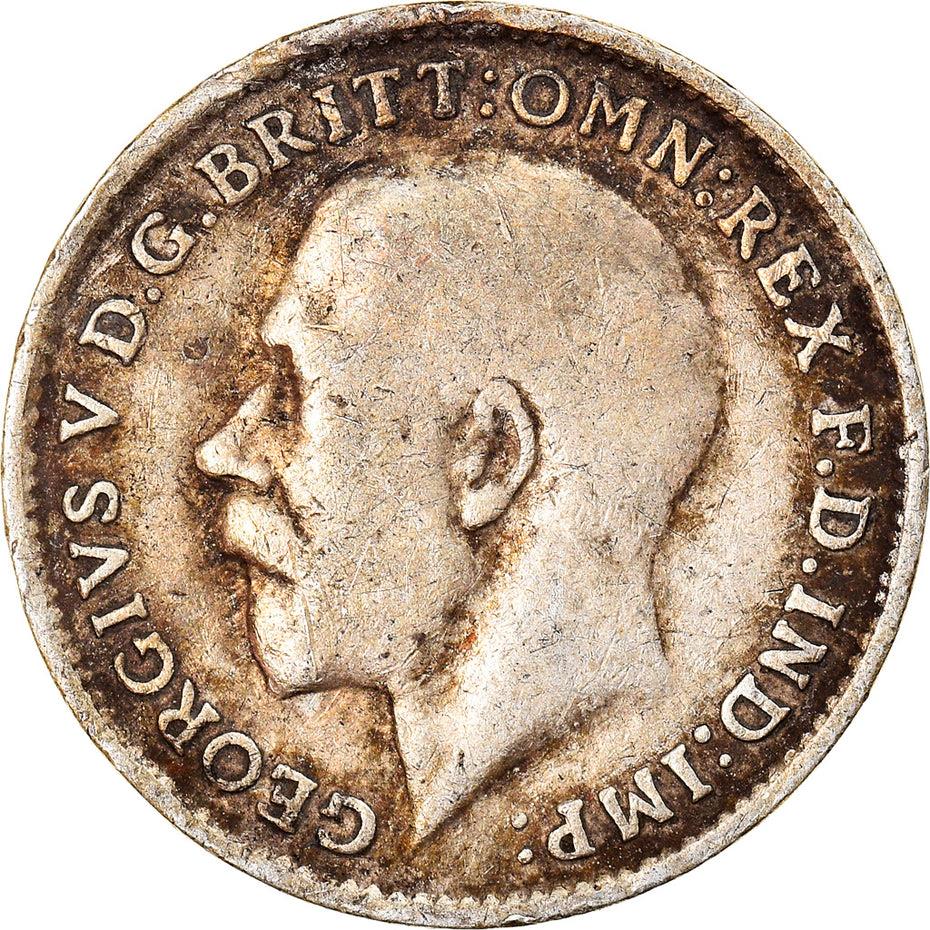 United Kingdom Coin British 3 Pence | George V | KM813 | 1911 - 1920