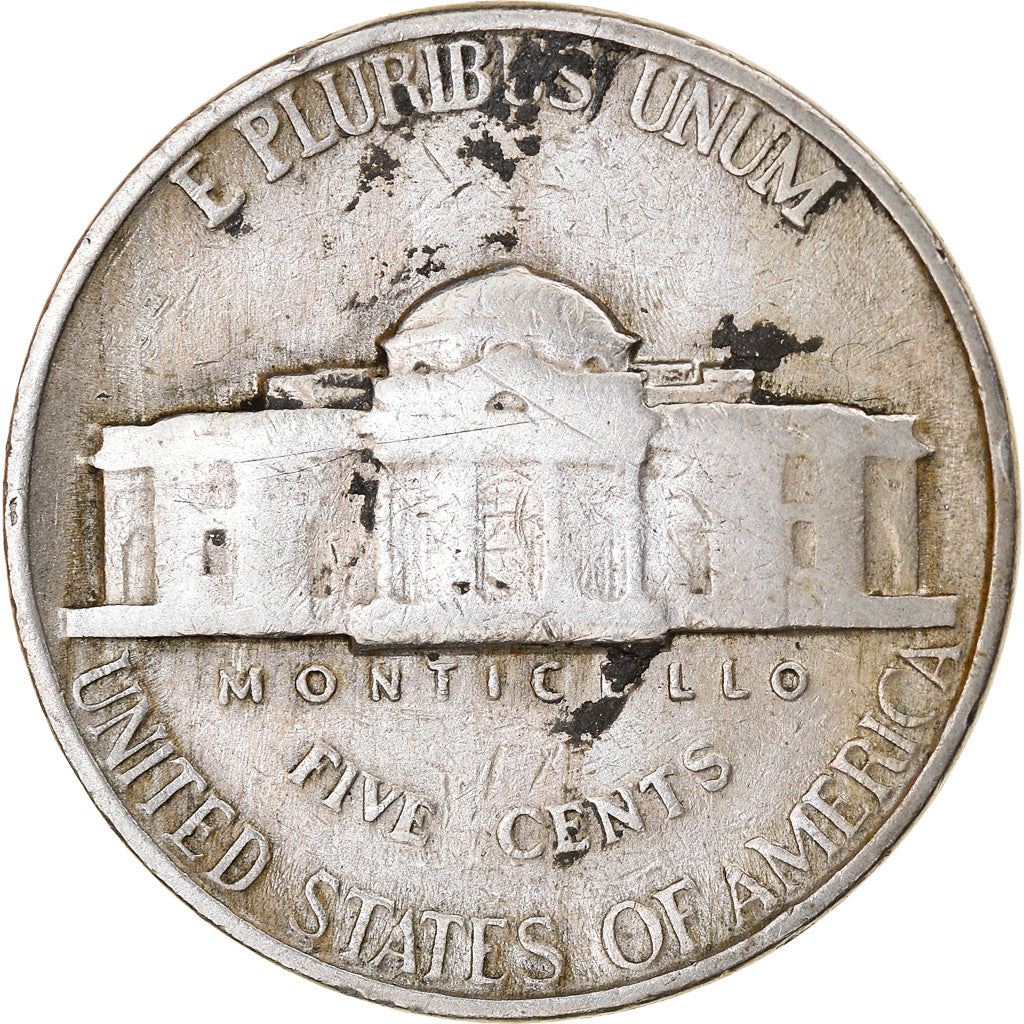 United States | 5 Cents Coin | Thomas Jefferson | Monticello | KM192 | 1938 - 2003