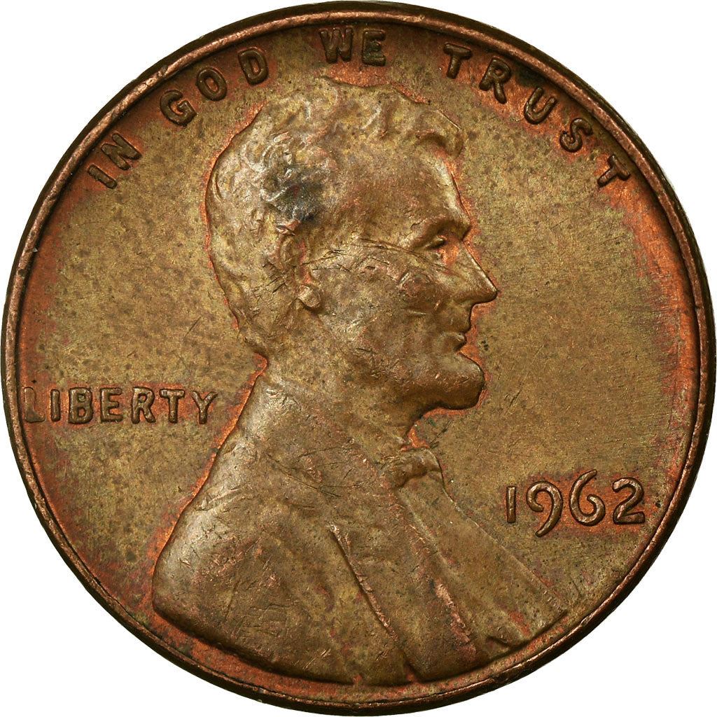 United States | American 1 Cent Coin | Abraham Lincoln | KM201 | 1959 - 1982