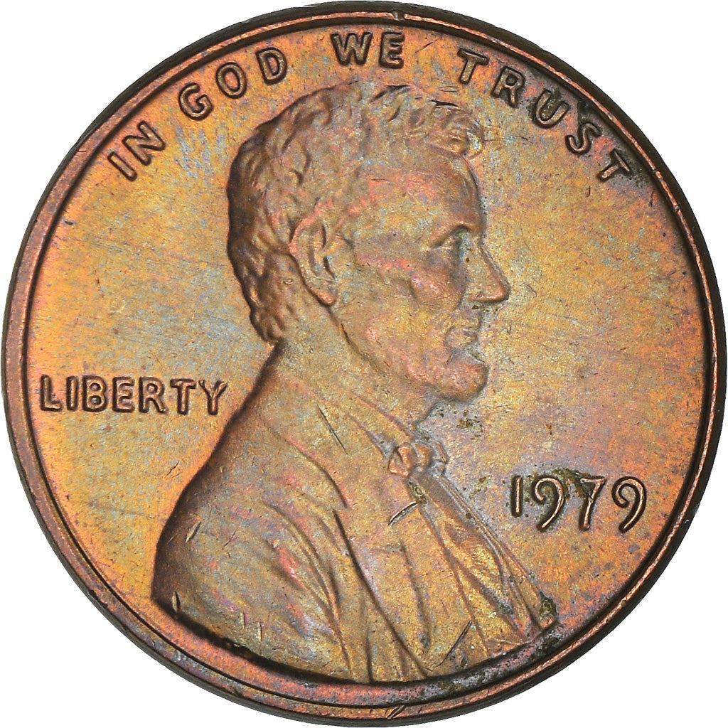 United States | American 1 Cent Coin | Abraham Lincoln | KM201 | 1959 - 1982