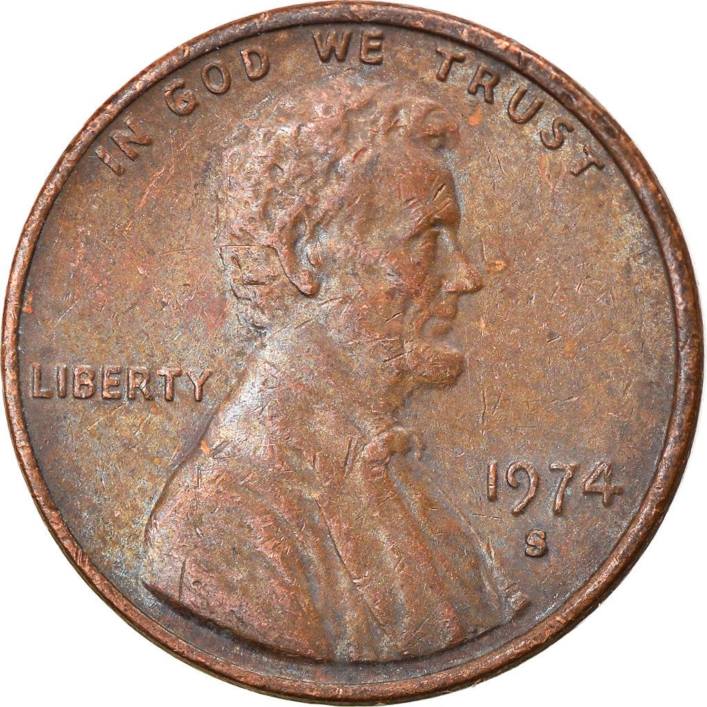 United States | American 1 Cent Coin | Abraham Lincoln | KM201 | 1959 - 1982