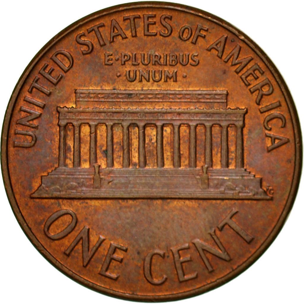 United States | American 1 Cent Coin | Abraham Lincoln | KM201 | 1959 - 1982