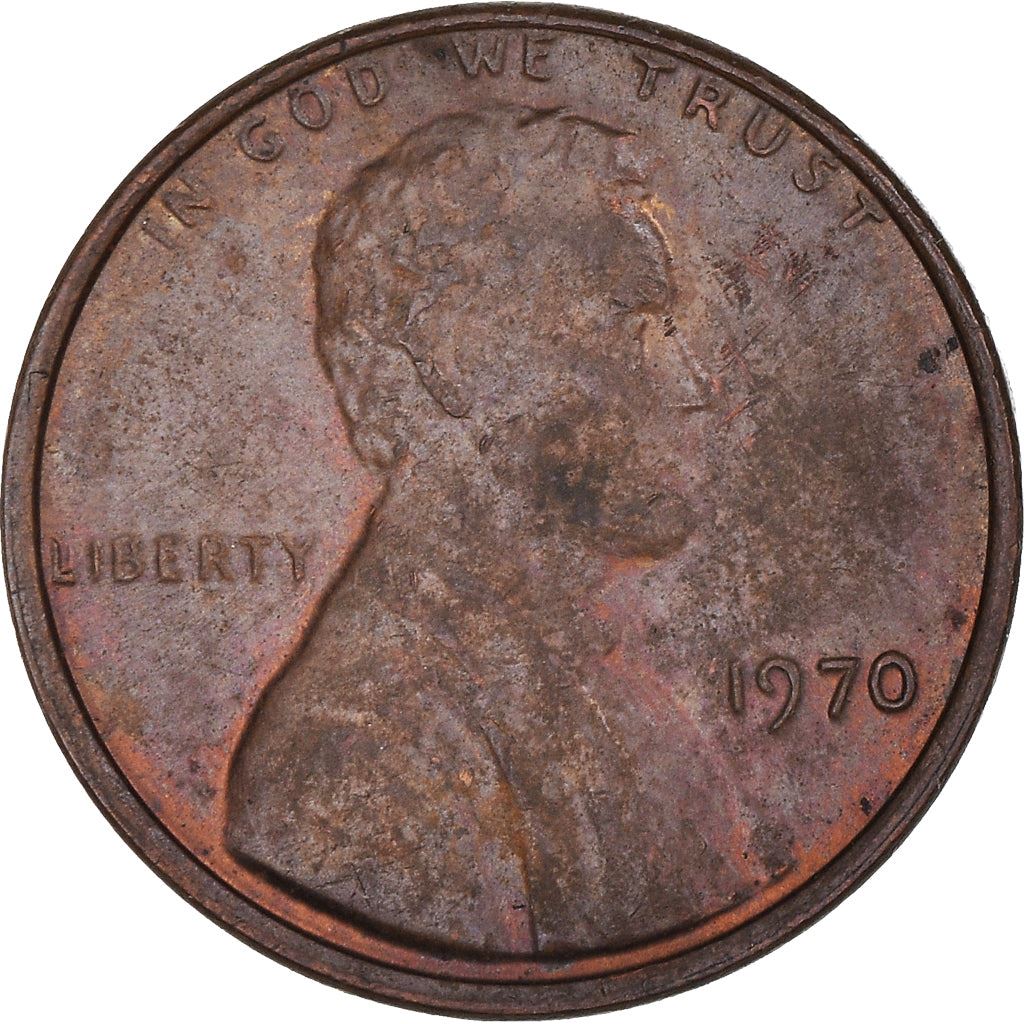 United States | American 1 Cent Coin | Abraham Lincoln | KM201 | 1959 - 1982